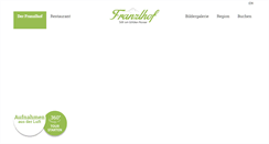 Desktop Screenshot of franzlhof.com